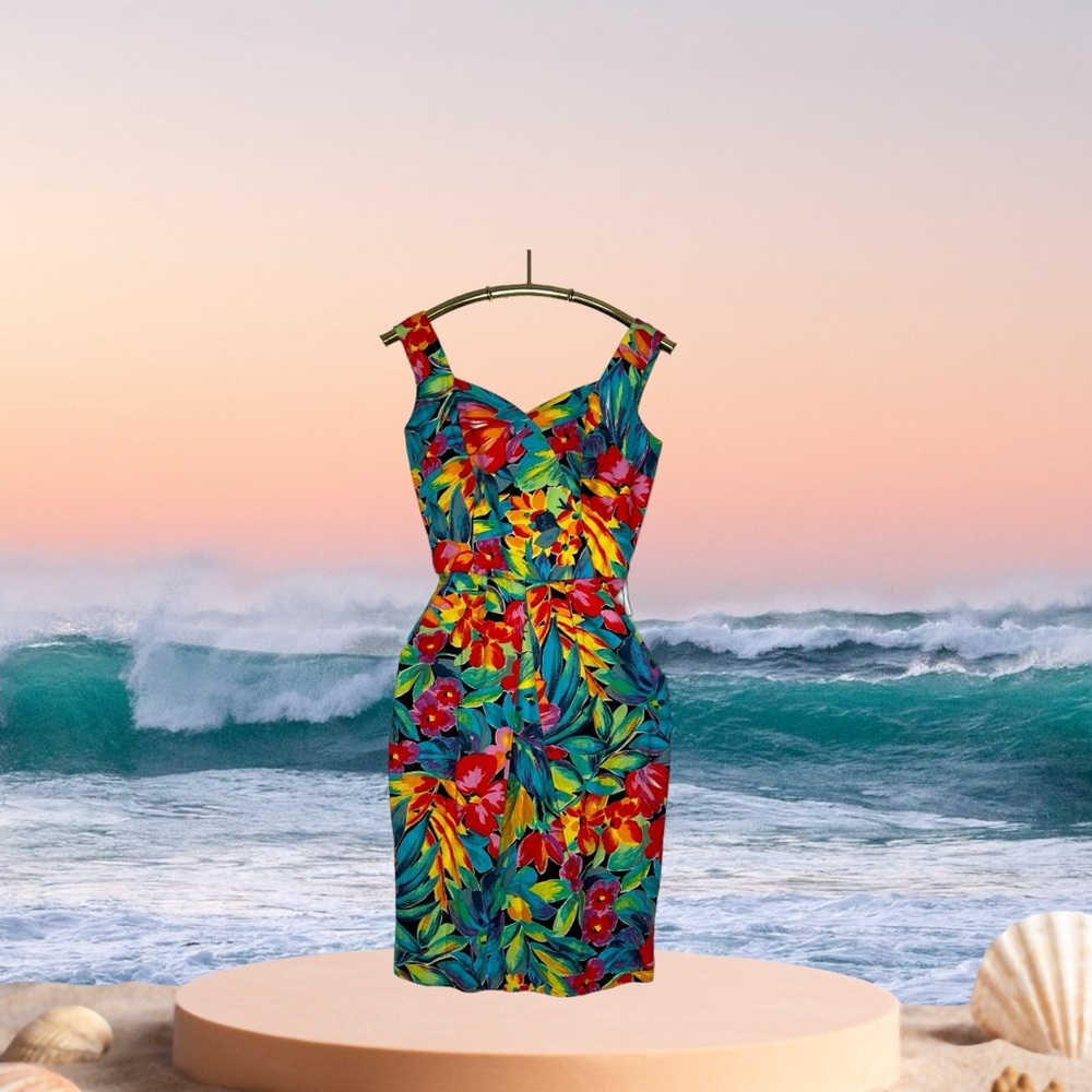 Aloha Spirit! Vintage Jackie Bernard for Eklectic Tropical Dress